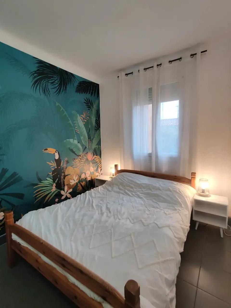 La Jungle Urbaine Avec Garage Prive & Climatisation Lägenhet Perpignan Exteriör bild